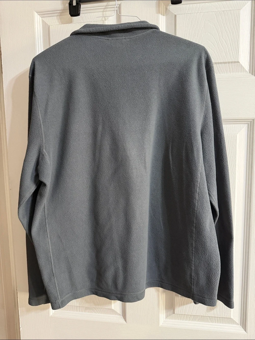 The North Face Men's Gray Half-Zip Fleece Pullover